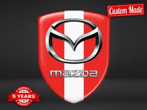 Mazda Stoßsticker Druck Limitiert Hochwertig Robust